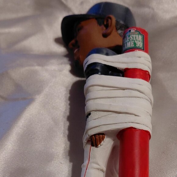 NIDB PEDRO MARTINEZ Boston Red Sox 1999 Taped To Pole MLB Bobblehead - Picture 3 of 7